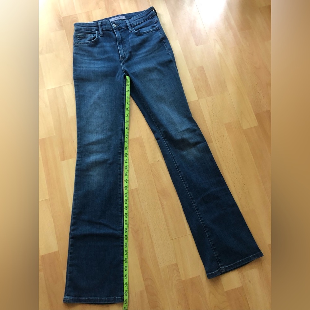 Joe's Jeans Dark Blue Flare Wide-Leg Jeans